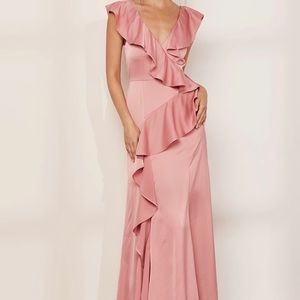 C/MEO COLLECTIVE UNWIND BLUSH GOWN